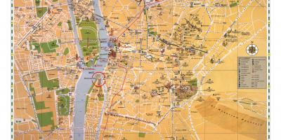 Kairo tarikan pelancong peta