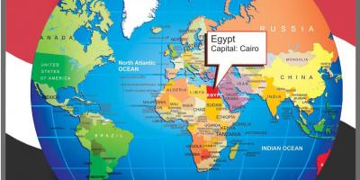 Kairo lokasi di peta dunia