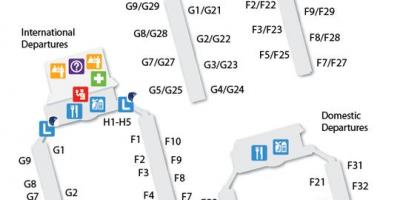 Peta kaherah terminal lapangan terbang